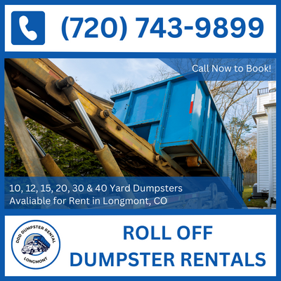 Rent Roll-Off Dumpsters Easily in Longmont, Colorado & Boulder And Weld Counties - DDD Dumpster Rental Longmont